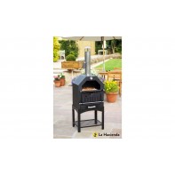 La Hacienda Pizza Oven Bbq Smoker Steel Multi-Function Pizza Oven