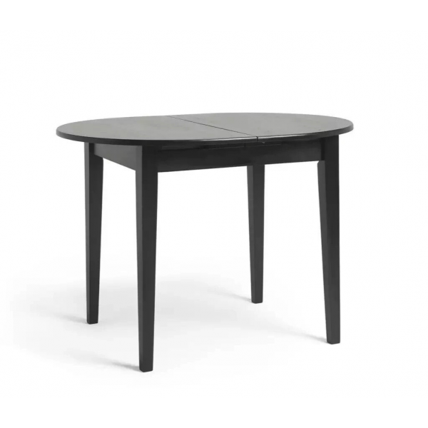 Banbury Extending Solid Wood Dining Table - Black