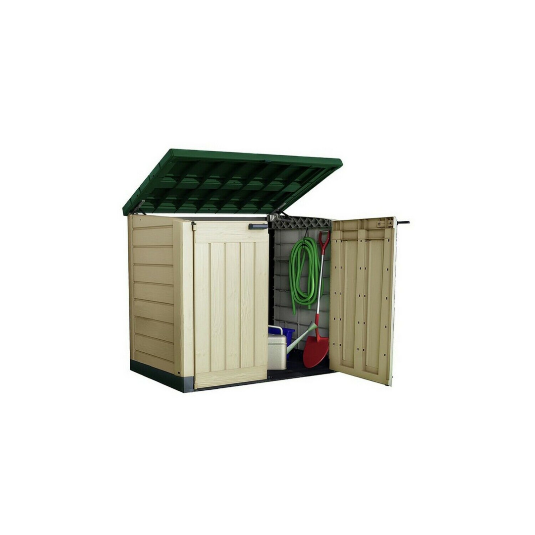 Keter Store It Out Max 1200L Storage Shed - Beige Green