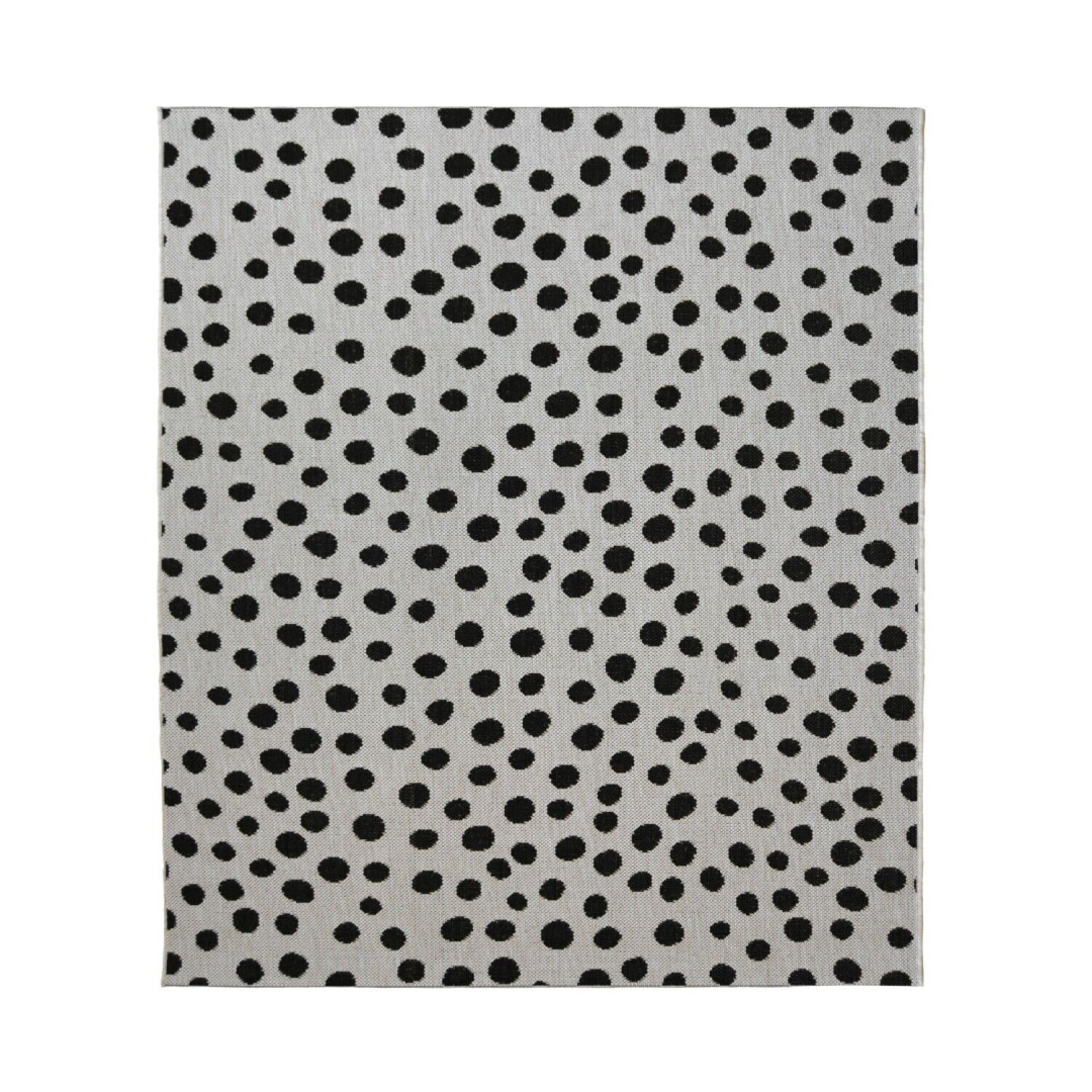 Monochrome Spot Indoor & Outdoor Rug - 120x170cm      (60)