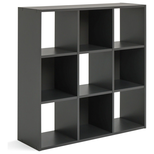 9 Cube Storage Unit - Dark Grey