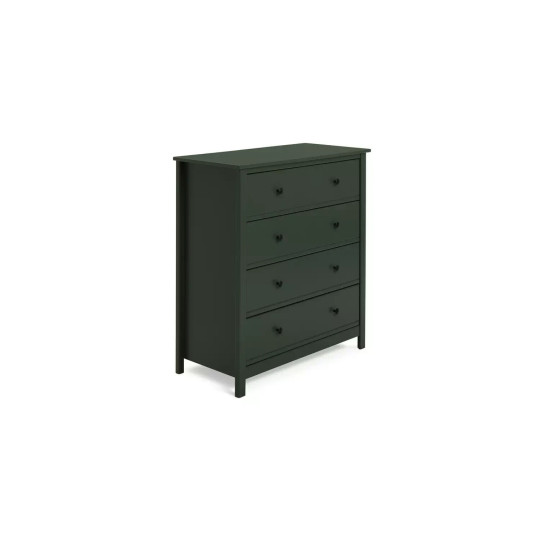 Brooklyn 4 Drawer Chest of Drawers - Green