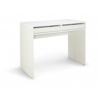 Pepper 2 Drawer Desk - White