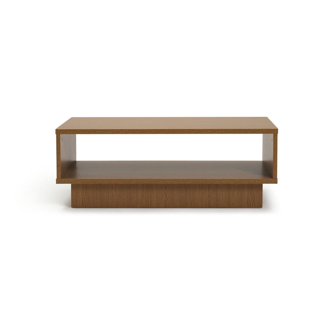 Cubes 1 Shelf Coffee Table - Oak Effect