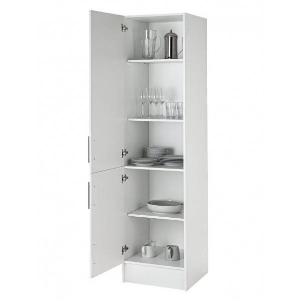 Athina 500mm  Kitchen Tall Unit - White (Flat Packed)