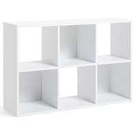 Squares 6 Cube Storage Unit - White