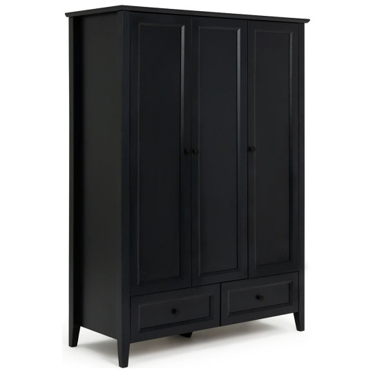 Kingham 3 Door 2 Drawer Wardrobe - Blue