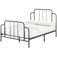  Jacques Double Metal Bed Frame - Black 